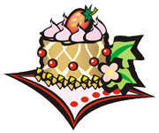 immagine di pasticceria reversibile, un sogno da gourmet